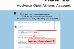How to access OpenAthens - KMUTT Library