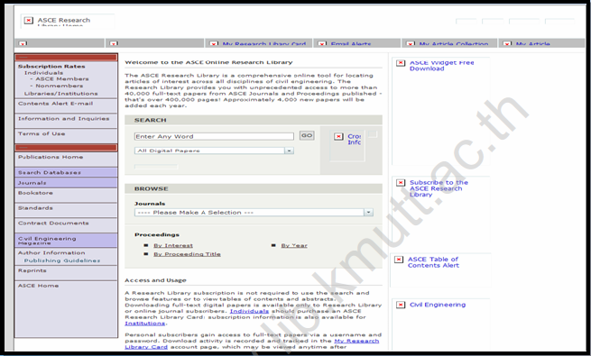 Recommend Online Thai - KMUTT Library