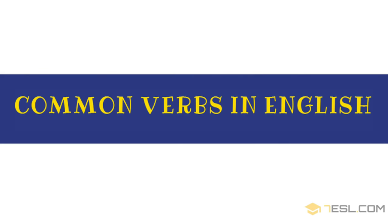 450+ Most Common English Verbs List with Pronunciation